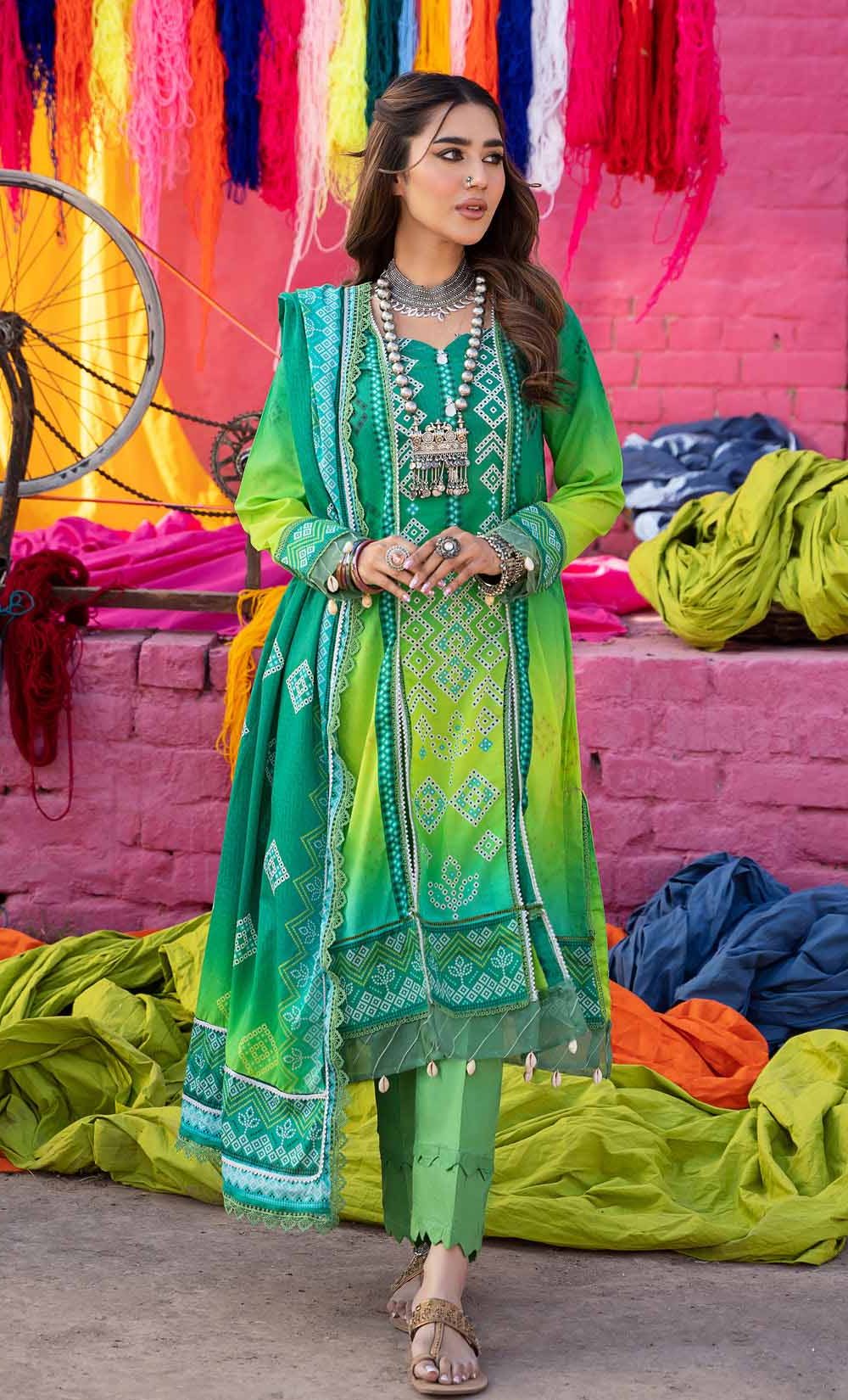 Monsoon Chunri 3-Piece Unstitched Lawn-MSH-24-09
