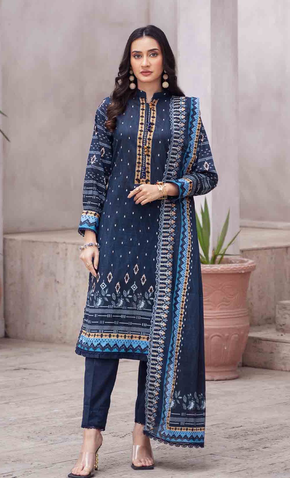 CUTWORK BLISS 3 Piece Unstitched-CBL-V3-24-04